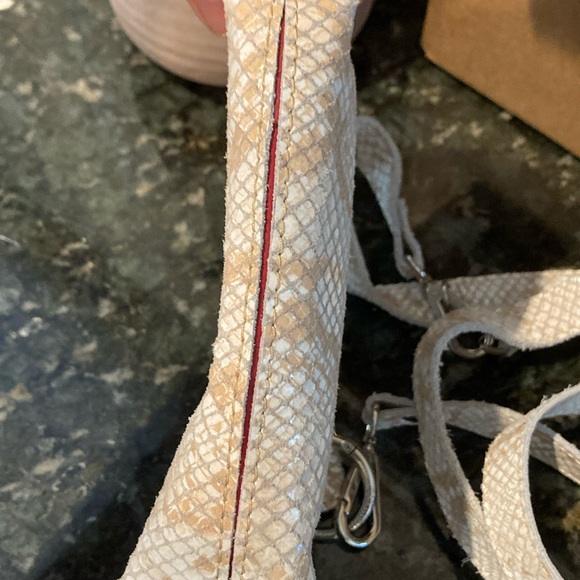 Hammitt Crossbody Bag in Cream and Silver - Picture 10 of 13